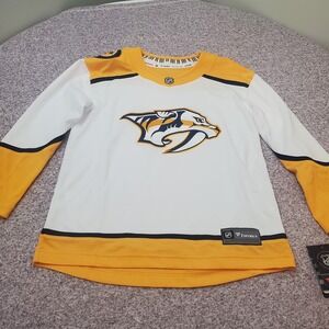 Nashville Predators Youth Jersey Size L/XL Logo Fanatics Authentic New/Tags